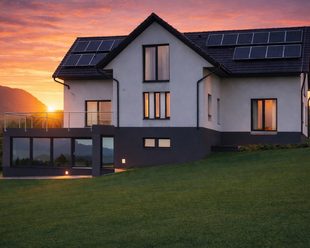 Energeticky sebestačná moderná novostavba Krásna Lúka